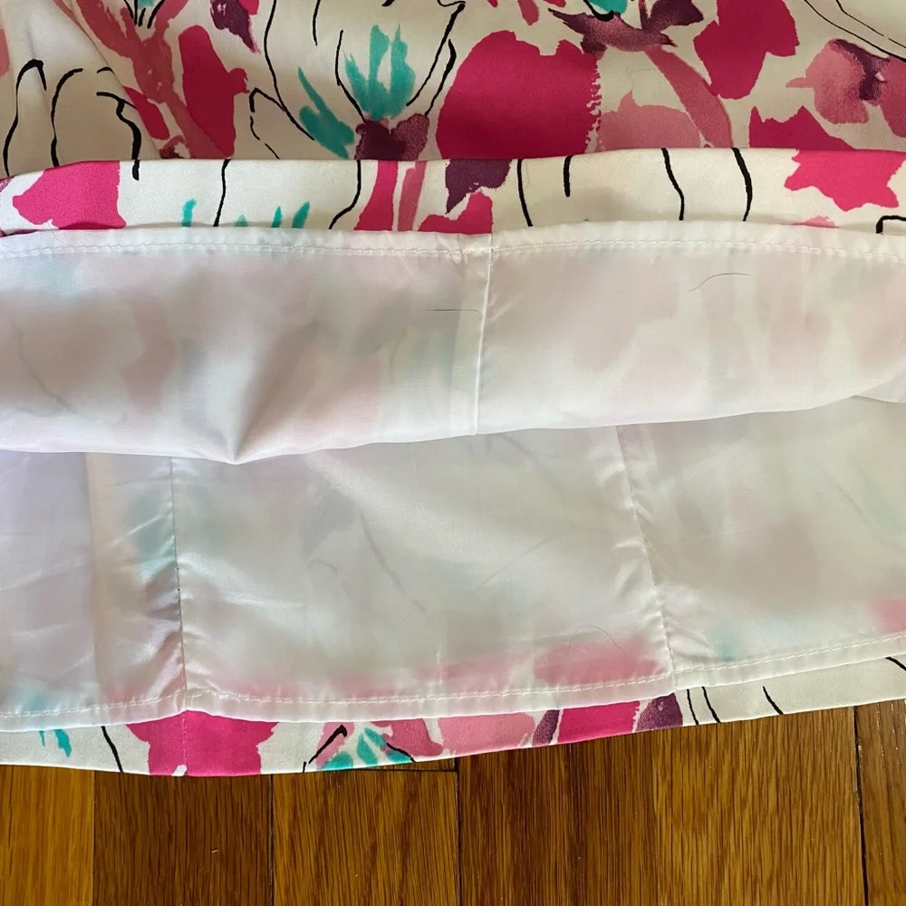 Ann Klein Pink Floral Dress - Picture 4 of 9